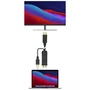 Aisens Cable Conversor Activo HDMI 2.0 a DisplayPort 1.2 con USB, Negro, 1.8m